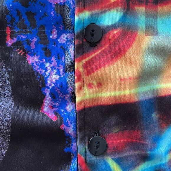 Vintage Woodendog Hi Definition Grab Short Sleeve Button Down Shirt. Size Medium - Picture 5 of 8